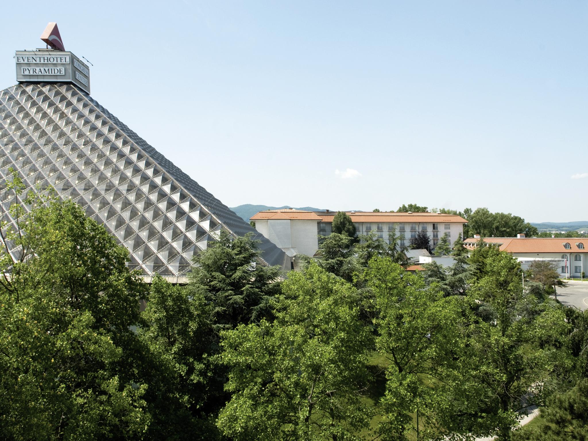 Eventhotel Pyramide Vösendorf Esterno foto